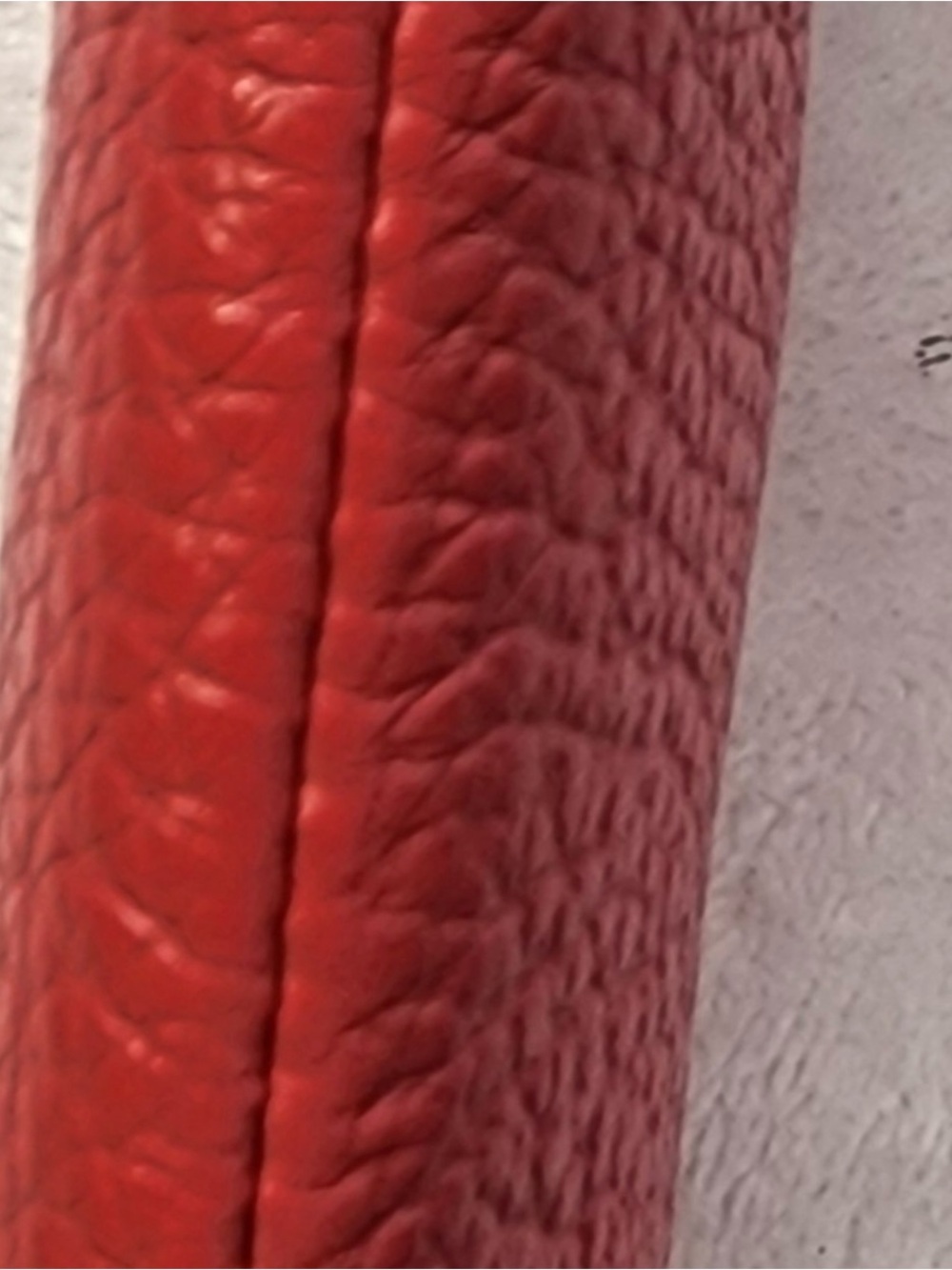 Coach Pink "Strawberry Haze" Pebbled Leather Wristlet Clutch - Picture 8 of 8